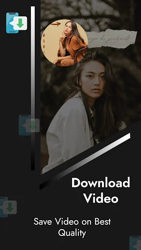 ShortStory video download interface with quality options to save created reels in best quality resolution
