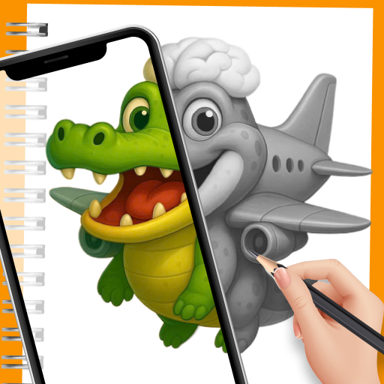 Brainzot Draw – AR Sketch Meme