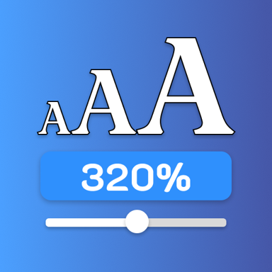 Big Font - Change Text Size